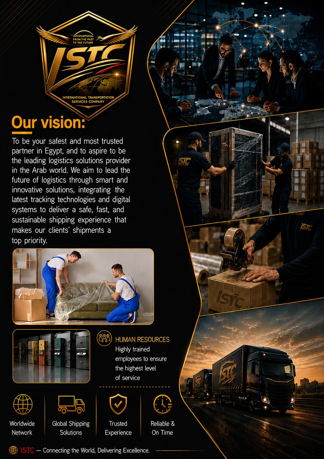 ISTC logistics team and transportation